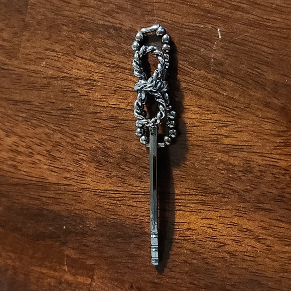 Lillarose XX-Small flexi clip. Black Silver. - Picture 2 of 4